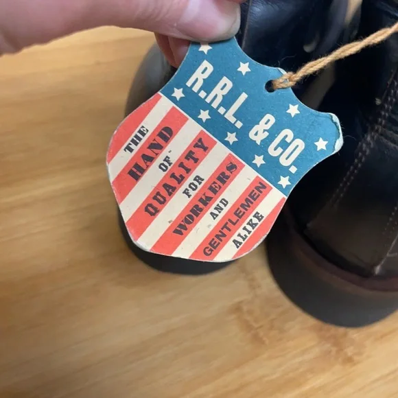 Ralph Lauren Hand Burnished Leather Chelsea Unisex Boots - Picture 7 of 14